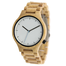 Maple Watch - Wooden Band - Blue Second