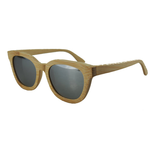 Wooden Sunglasses - Bamboo - Sliver