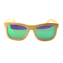 Wooden Sunglasses - Bamboo - Green