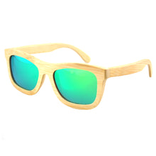 Wooden Sunglasses - Bamboo - Green