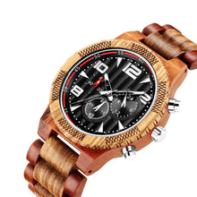 Multi-functional Men Watches Wood Watch WS039