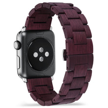 FOREST Purple-heart Wooden Apple Watch Band